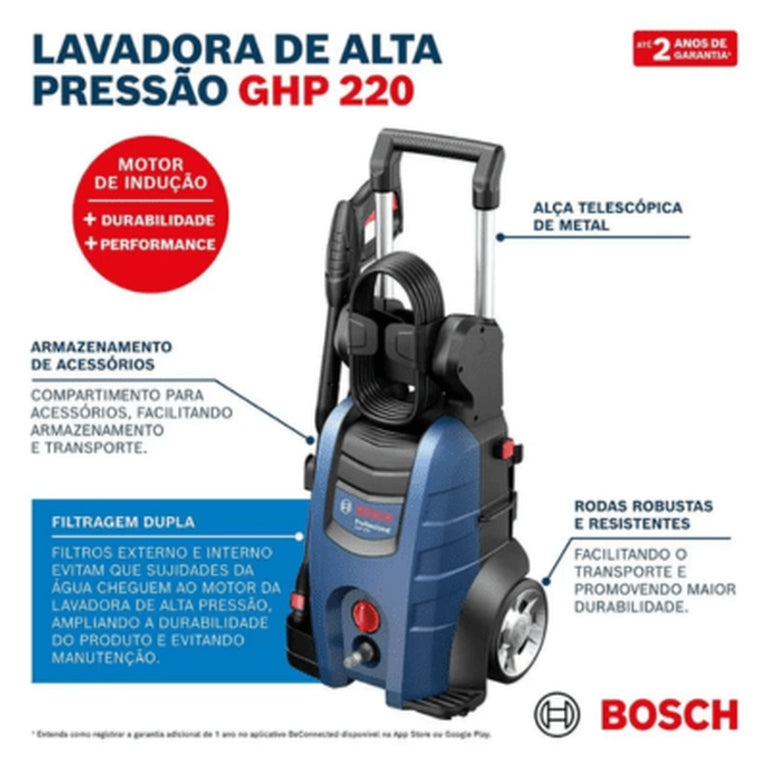 Lavadora de Alta Pressão Bosch GHP 220 2100W 220V