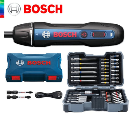 Parafusadeira a Bateria Bosch Go 3,6V BIVOLT com 2 Bits + Kit de pontas 46 peças (2)